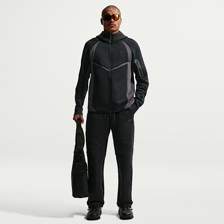 Nike Tech Men's Color-Block Open-Hem Fleece Pants. Nike.com